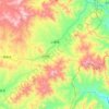 上寨 topographic map, elevation, terrain