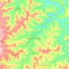 Novo Tiradentes topographic map, elevation, terrain