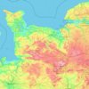 Niedernormandie topographic map, elevation, terrain
