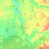 Dun-sur-Auron topographic map, elevation, terrain