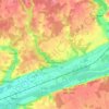 Veuzain-sur-Loire topographic map, elevation, terrain