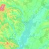 Grad Garešnica topographic map, elevation, terrain