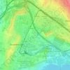 Chavannes-près-Renens topographic map, elevation, terrain