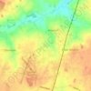 Aslacton topographic map, elevation, terrain