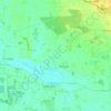 Thornton topographic map, elevation, terrain