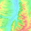 Monclar-sur-Losse topographic map, elevation, terrain