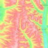 Коломыйчихская сельская община topographic map, elevation, terrain