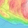 Chexbres topographic map, elevation, terrain