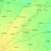 宁津县 topographic map, elevation, terrain