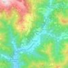 Marcheno topographic map, elevation, terrain