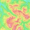 Enneberg topographic map, elevation, terrain