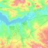 Matmata topographic map, elevation, terrain