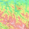 岚皋县 topographic map, elevation, terrain