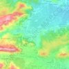 Orba topographic map, elevation, terrain