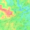 郭家坳街道 topographic map, elevation, terrain