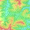 Artzentales topographic map, elevation, terrain