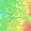 Ménétréol-sur-Sauldre topographic map, elevation, terrain