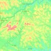 Campestre topographic map, elevation, terrain