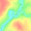 Хованщина topographic map, elevation, terrain