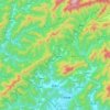 新昌乡 topographic map, elevation, terrain