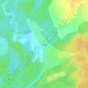 Лещёво topographic map, elevation, terrain