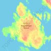 King William Island topographic map, elevation, terrain