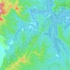 Runnyford topographic map, elevation, terrain