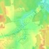 Плесенское topographic map, elevation, terrain