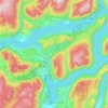 Area C (Blind Bay/Sorrento) topographic map, elevation, terrain