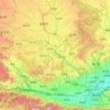 泾河 topographic map, elevation, terrain