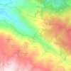 Bustelo topographic map, elevation, terrain
