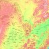 Heilongjiang topographic map, elevation, terrain