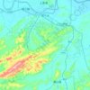 塔下乡 topographic map, elevation, terrain