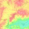 Mumbwa District topographic map, elevation, terrain