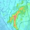 凤凰山森林公园 topographic map, elevation, terrain