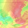 San Andrés topographic map, elevation, terrain