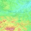 Lesser Poland Voivodeship topographic map, elevation, terrain