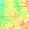 Wingate topographic map, elevation, terrain