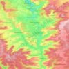 Obersontheim topographic map, elevation, terrain