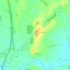 Hunsingore topographic map, elevation, terrain