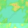 Anson Lake topographic map, elevation, terrain