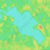 Shoe Lake topographic map, elevation, terrain