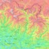 Gorkha topographic map, elevation, terrain