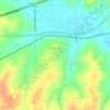 Depew topographic map, elevation, terrain