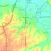 Benton topographic map, elevation, terrain