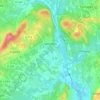 Salinelles topographic map, elevation, terrain