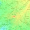 Bukhara topographic map, elevation, terrain