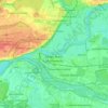 Nowy Dwór Mazowiecki topographic map, elevation, terrain