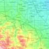 二七区 topographic map, elevation, terrain