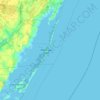 Assateague Island National Seashore topographic map, elevation, terrain